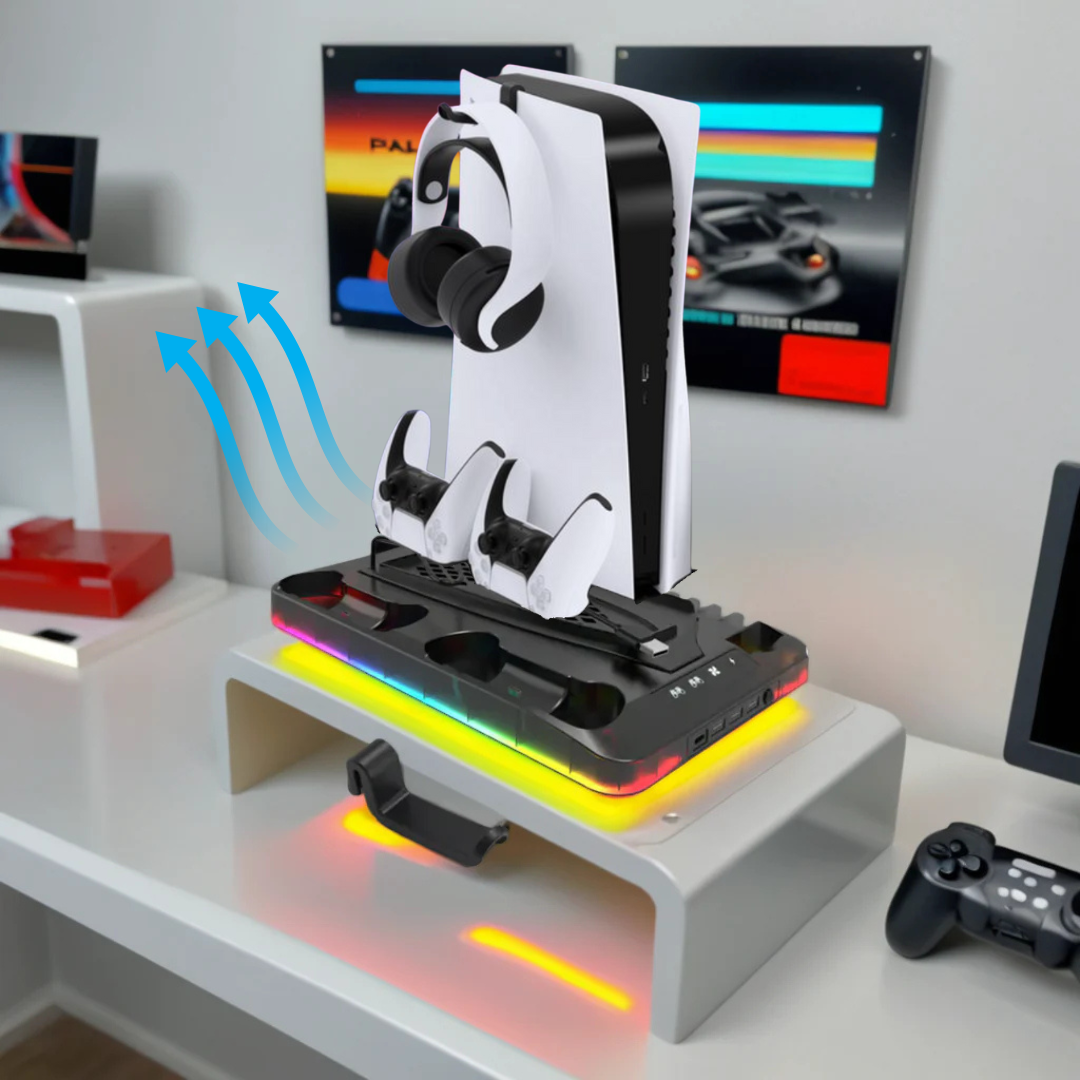 GameDock PS5 | Deine ultimative Lade- und Kühlstation für die PS5