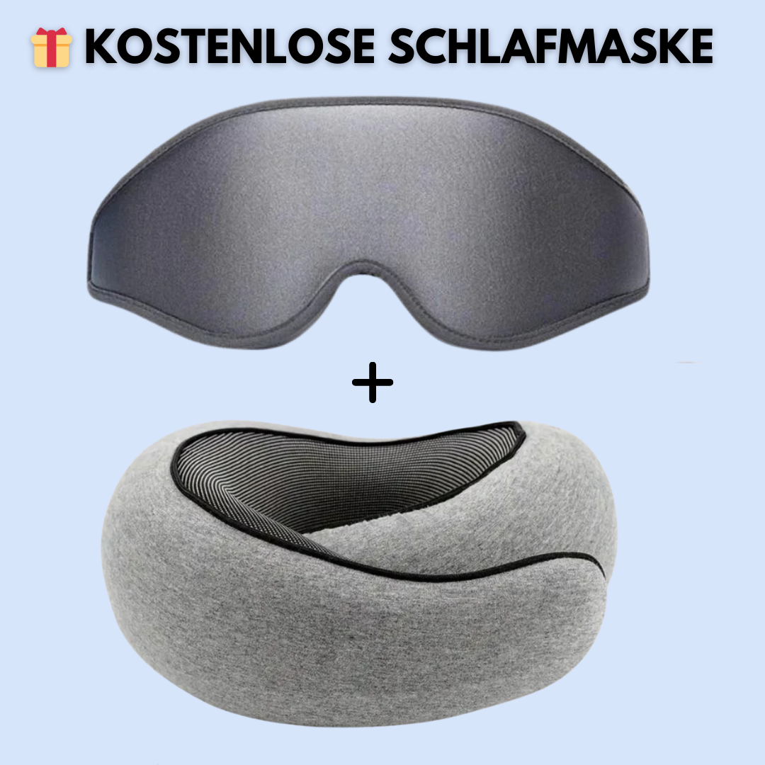 RelaxEase | Ergonomisches Nackenkissen für himmlische Entspannung ✈️