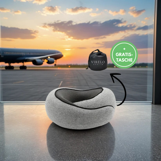 RelaxEase | Ergonomisches Nackenkissen für himmlische Entspannung ✈️