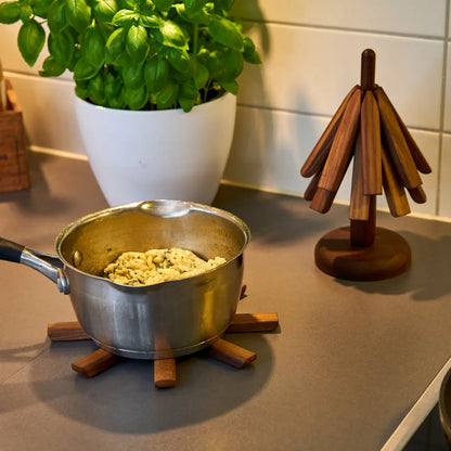 HolzViva | Handgefertigte Holzuntersetzer für ein nachhaltiges Zuhause