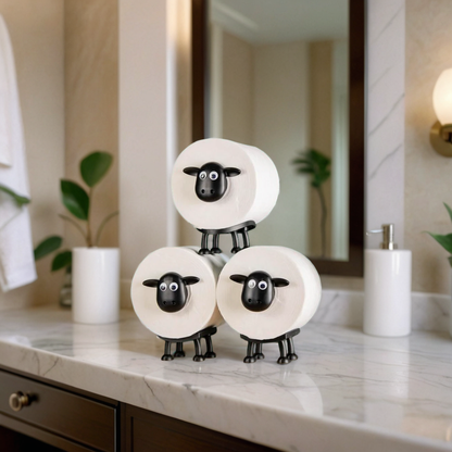 Sheep'n Roll | Niedlicher Schaf-Rollenhalter für Ihr Badezimmer oder Ihre Toilette!